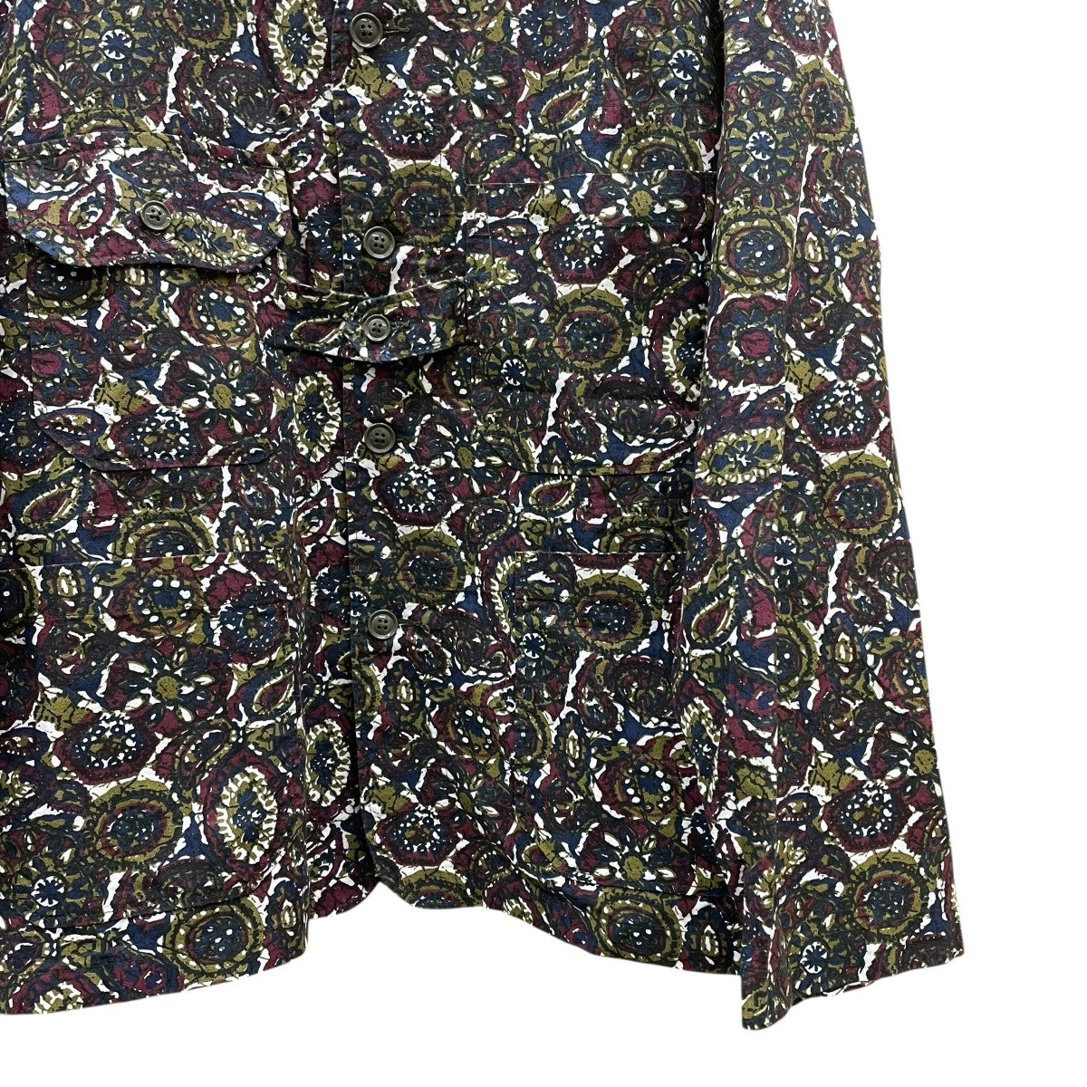 23SScotton batik総柄ジャケット
