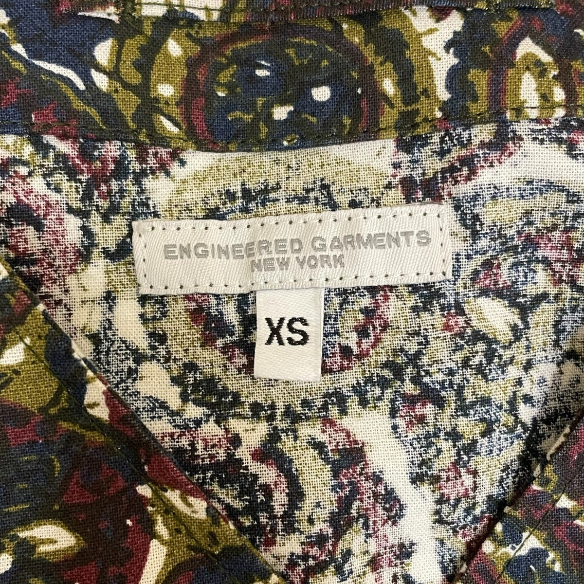 23SScotton batik総柄ジャケット