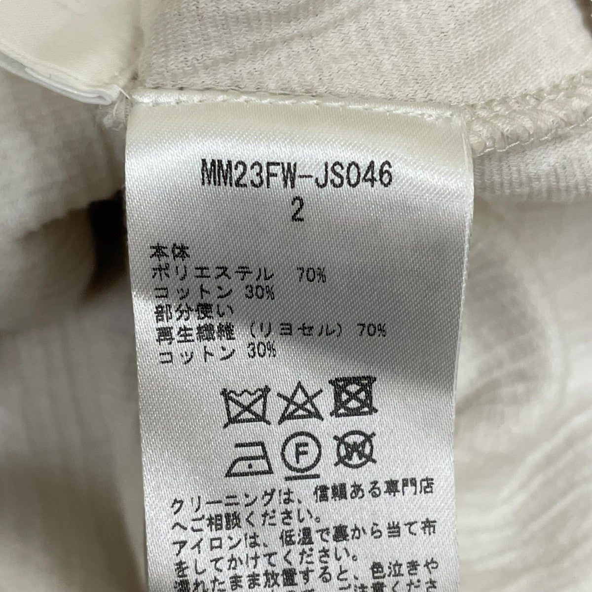 mame kurogouchi(マメクロゴウチ) 23AWKnitted Hoodieニット