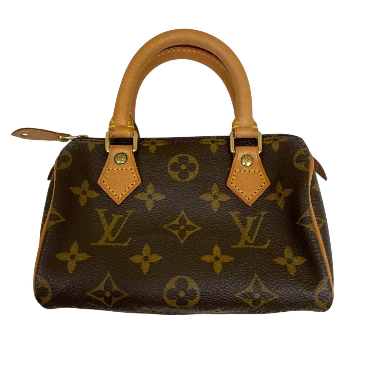 LOUIS VUITTON ハンドバッグ モノグラム ミニスピーディ ブラウン LOUIS VUITTON(ルイヴィトン) モノグラムミニスピーディー