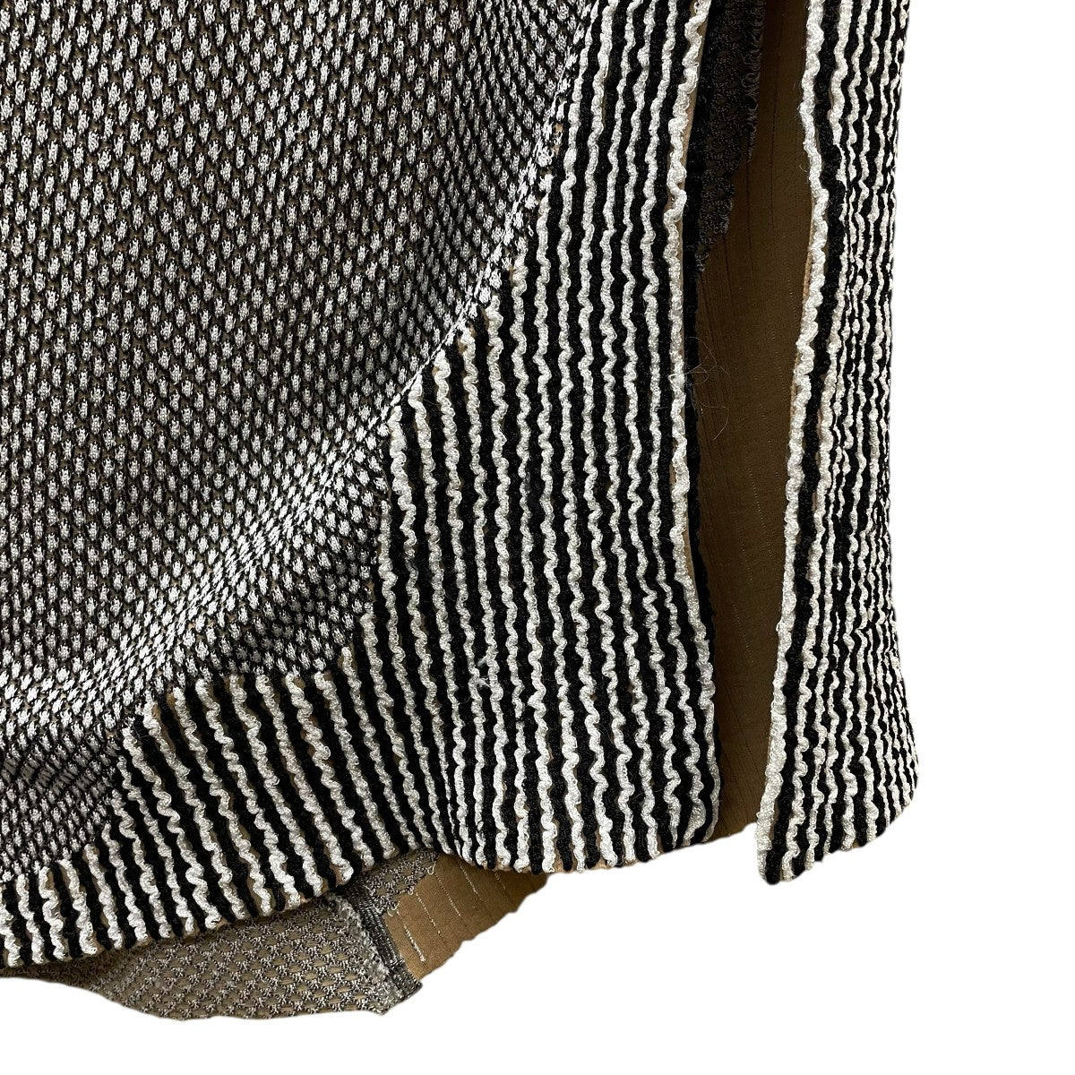 mame kurogouchi Spots Pattern Knitted SkirtロングスカートMM24SS KN059 古着・中古-4枚目のアイテム画像