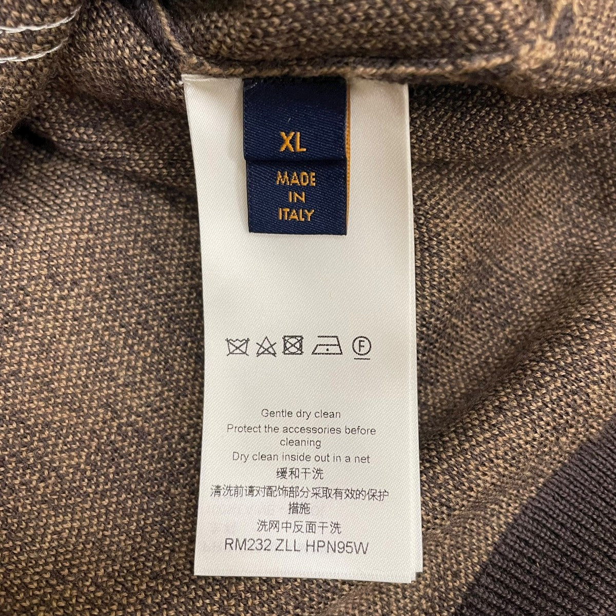 LOUIS VUITTON 23AWモノグラムエンブロイダードニットRM232 ZLL HPN95W 古着・中古-5枚目のアイテム画像