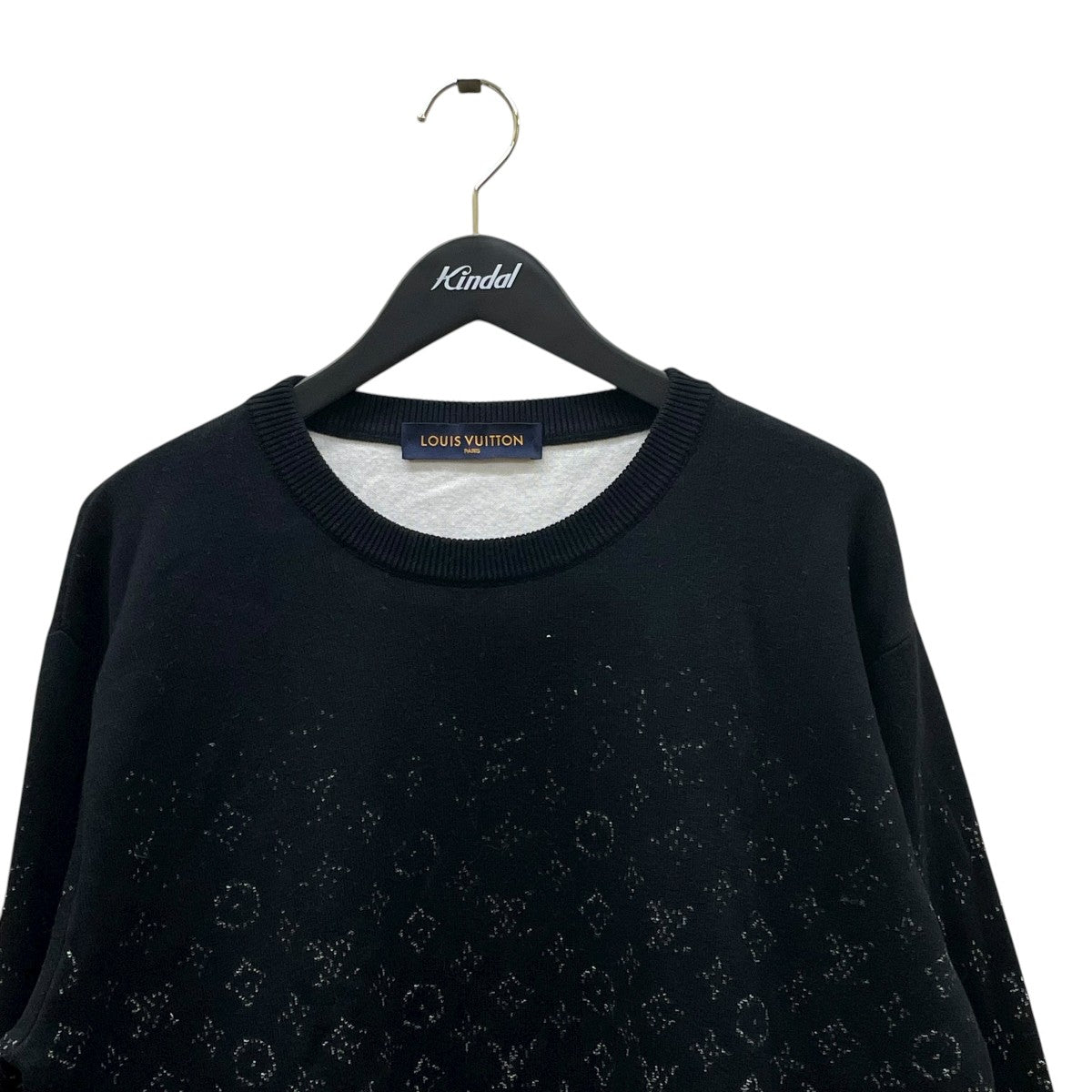 LOUIS VUITTON(ルイヴィトン) ディストレストモノグラム ニットHJN87W