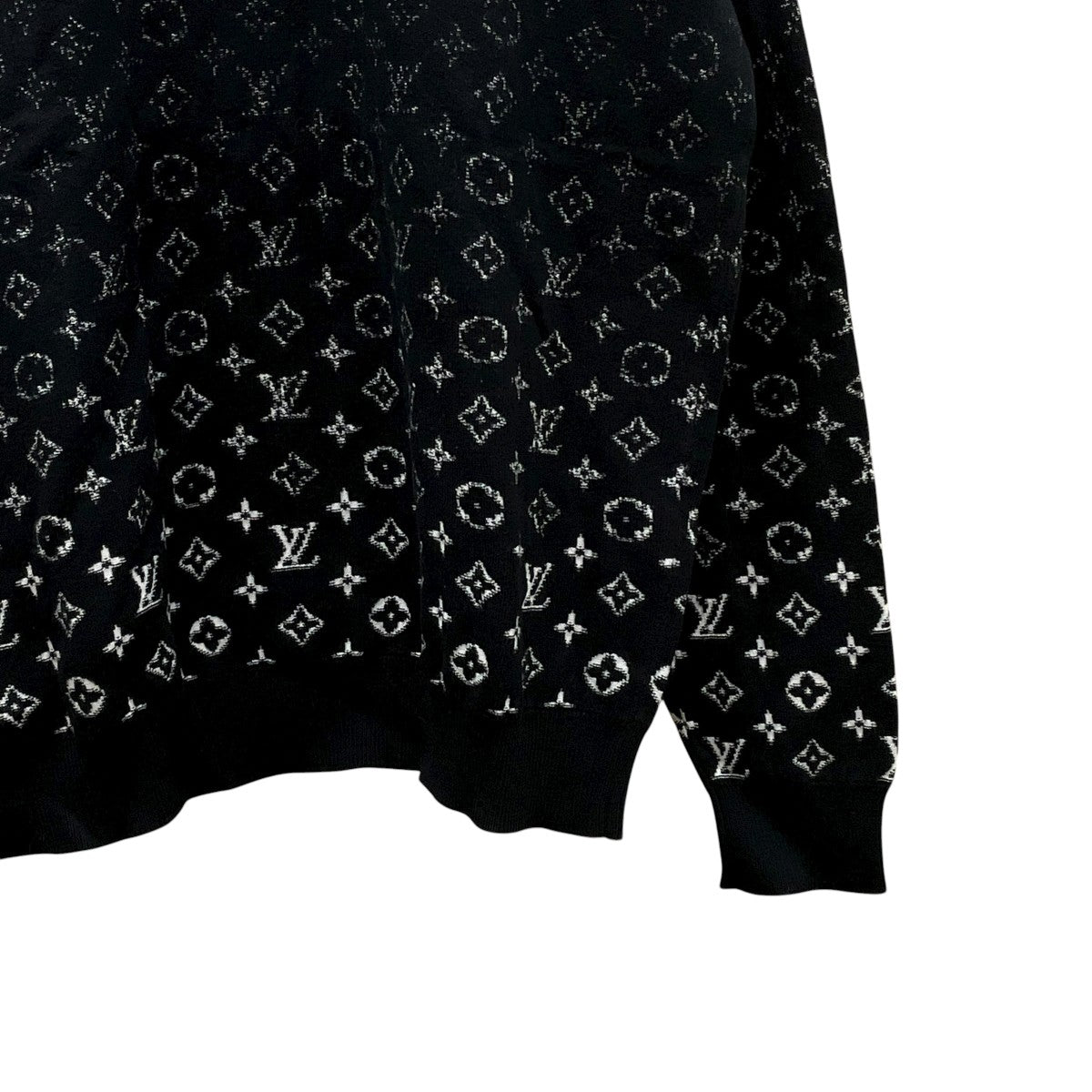 LOUIS VUITTON(ルイヴィトン) ディストレストモノグラム ニットHJN87W