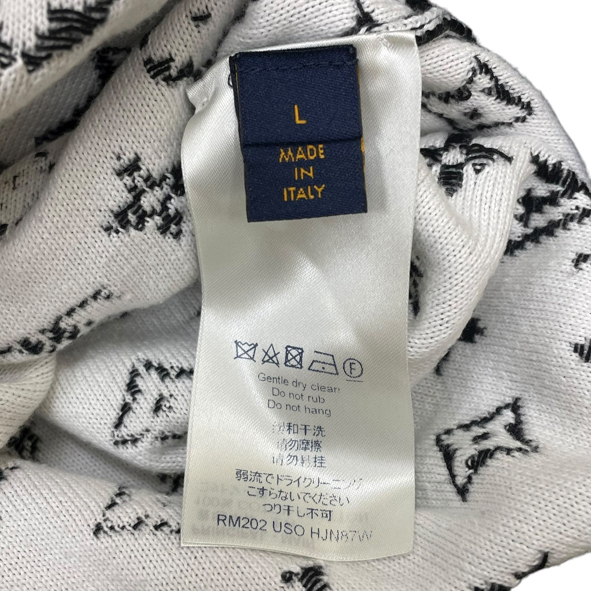 LOUIS VUITTON(ルイヴィトン) ディストレストモノグラム ニットHJN87W