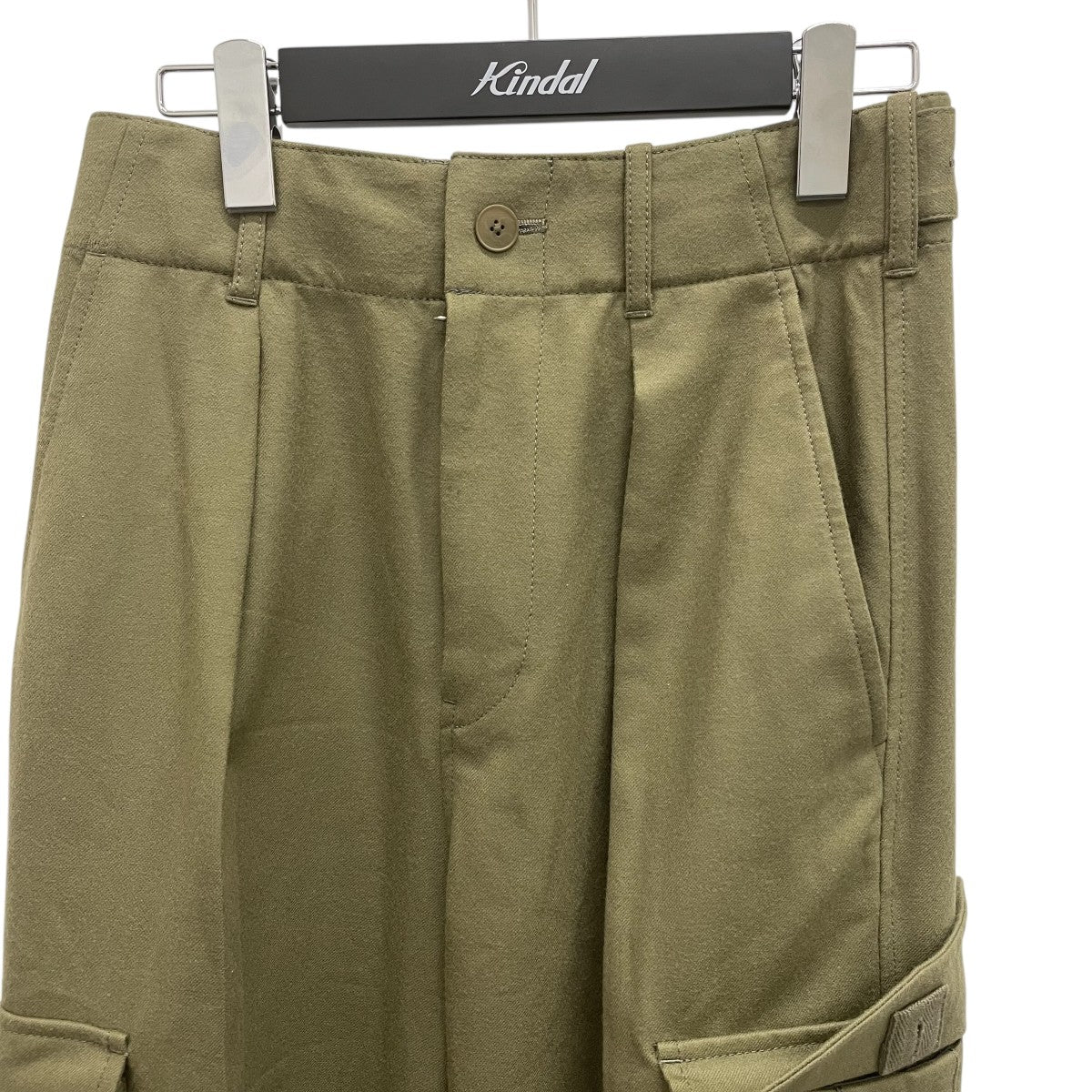 MACPHEE ストレッチフラノ カーゴパンツカーゴパンツ12 04 24 04301 古着・中古-3枚目のアイテム画像