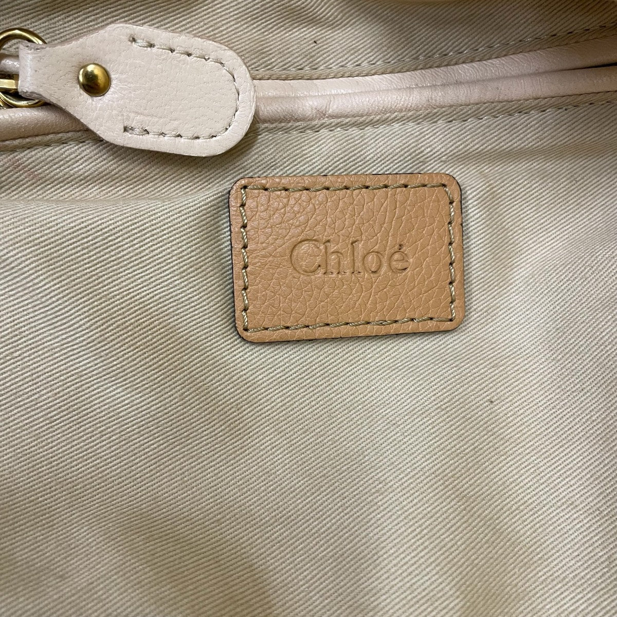 Chloe(クロエ) パラティショルダーバッグ ベージュ｜【公式