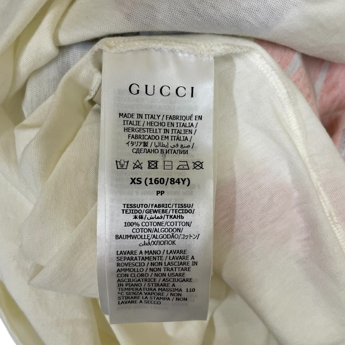 GUCCI 半袖Tシャツ615044 古着・中古-5枚目のアイテム画像