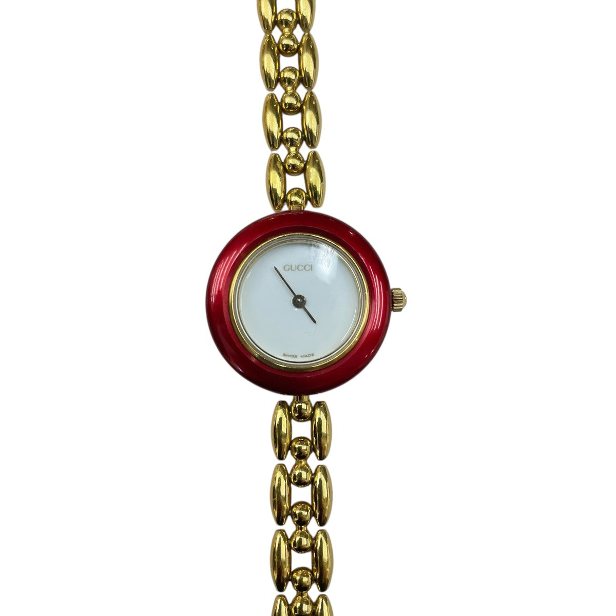 GUCCI チェンジベゼル ベゼル12色 腕時計 GUCCI グッチ レディース腕時計 チェンジベゼル チェーンベルト
