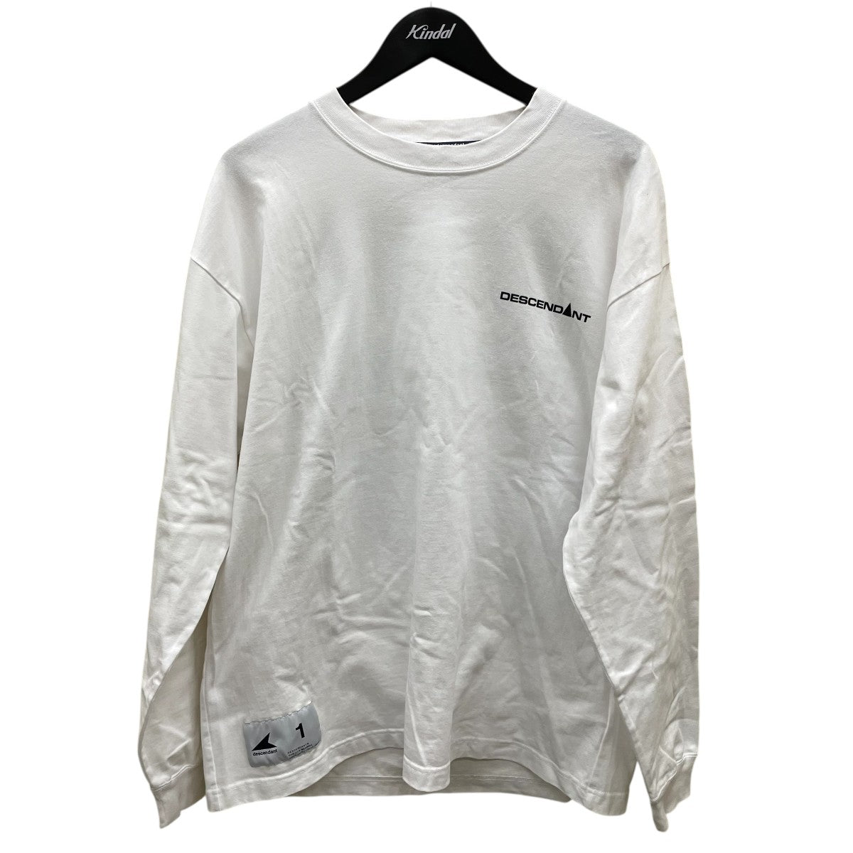 トップス DESCENDANT/ENVIRONMENT ORGANIC COTTON LS DESCENDANT ENVIRONMENT ORGANIC COTTON LSロングスリーブカットソー