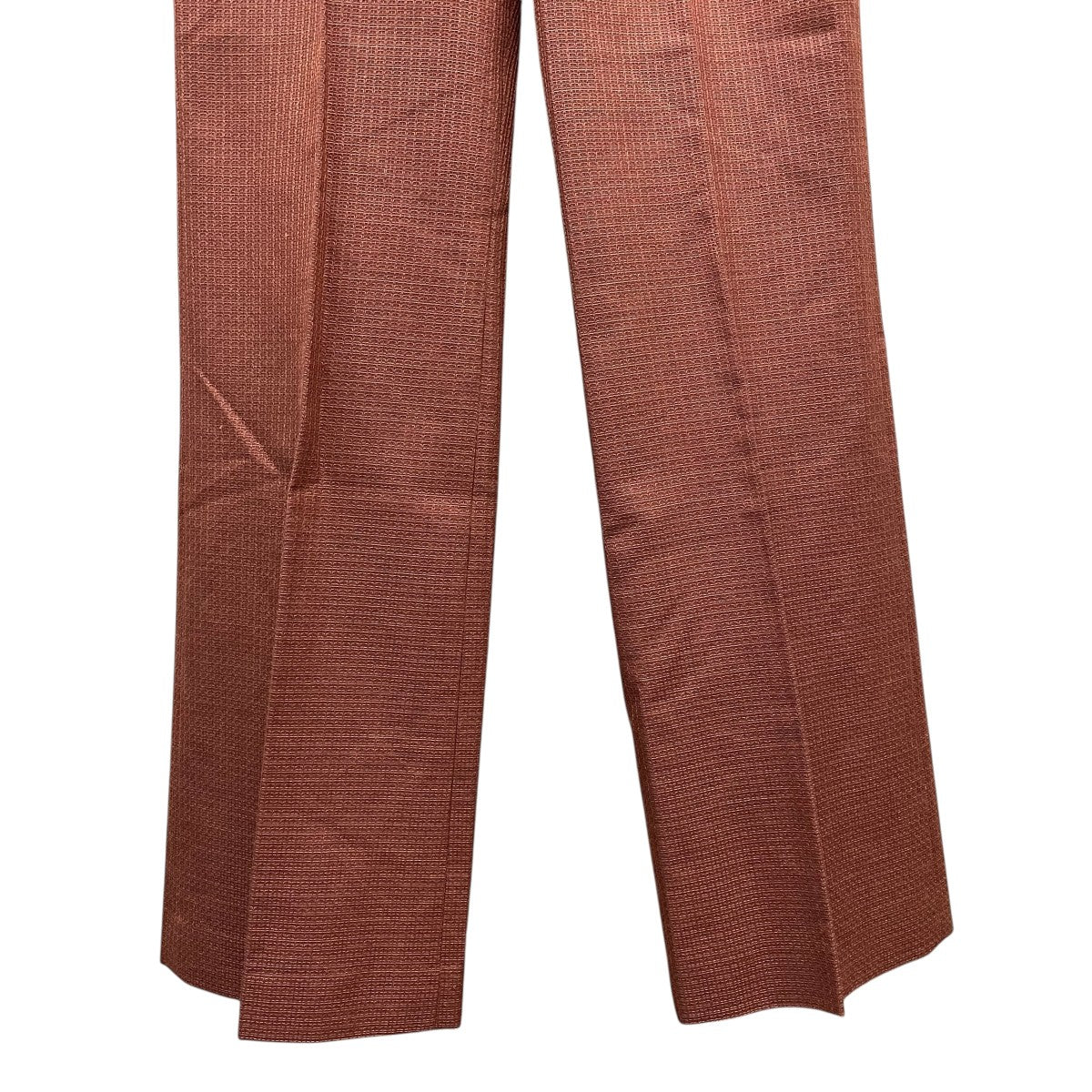 mame kurogouchi Geometric Silk Cotton Jacquard Flared TrousersパンツMM23SS PT012 古着・中古-5枚目のアイテム画像