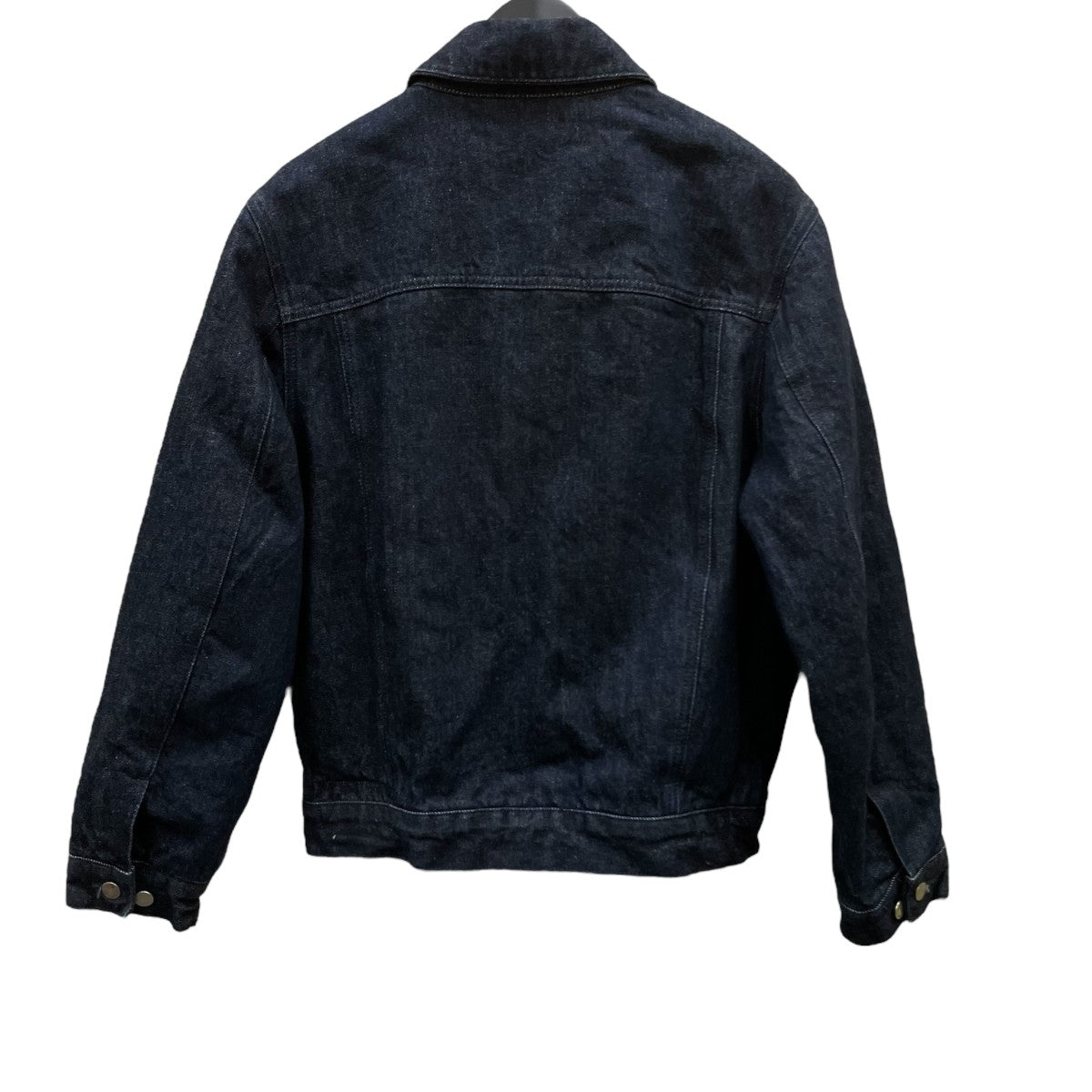 ZARA ザラ ボクシーシルエット フリンジ デニムジャケット　インディゴ ZARA ザラ ボクシーシルエット フリンジ デニムジャケット