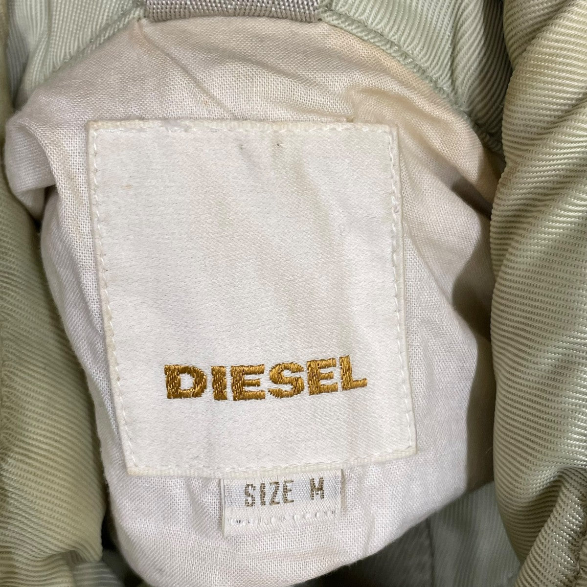 DIESEL(ディーゼル) ミリタリージャケット93243 93243 カーキ サイズ M