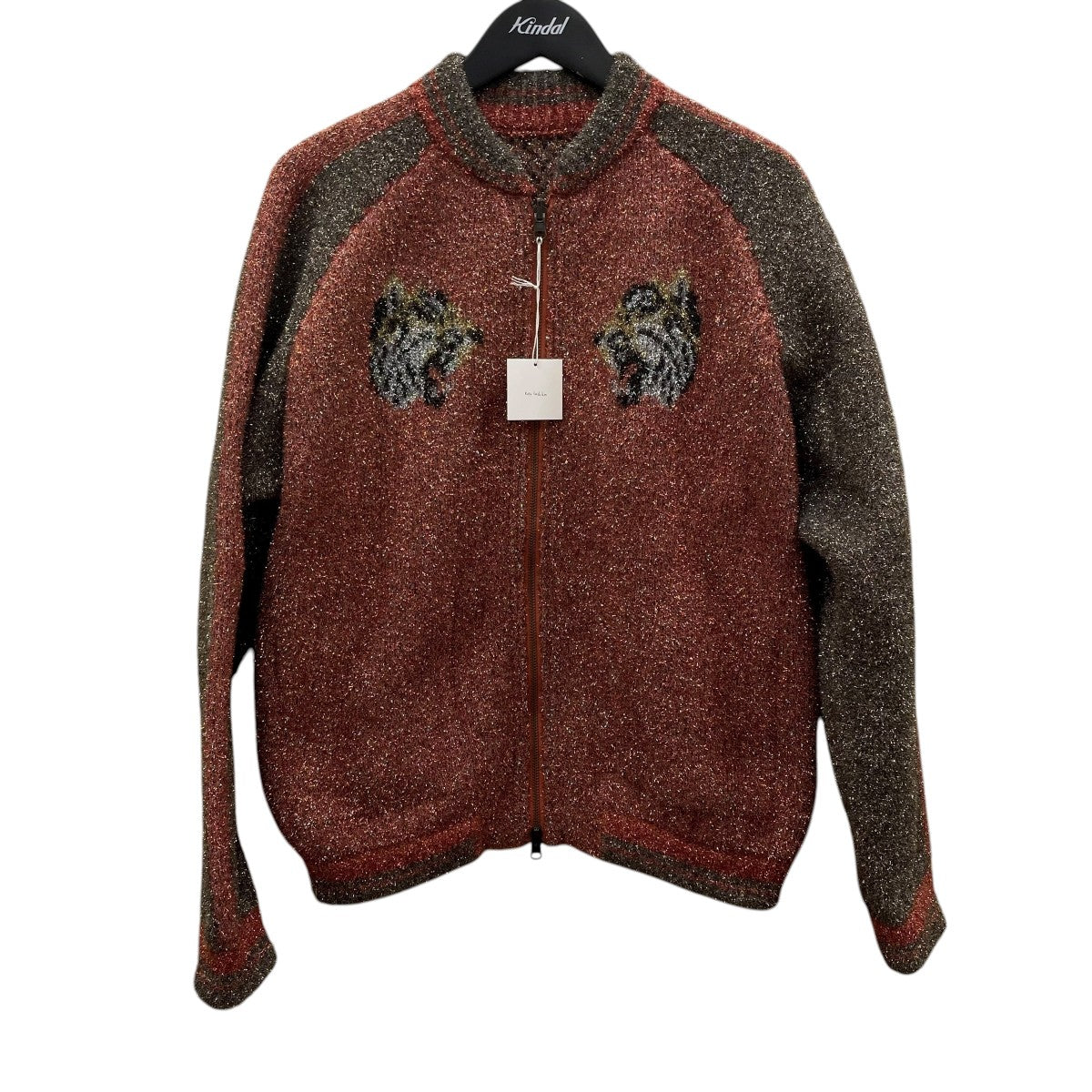 Kota Gushiken(コウタ グシケン) Lame Tiger Sukajanダブルジップ ラメ