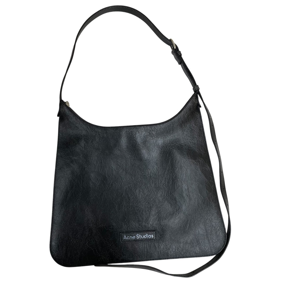 tc　Acne Studios レザーショルダーバッグ ブラック Acne Studios Platt レザー ショルダーバッグ ミニ | ブラック