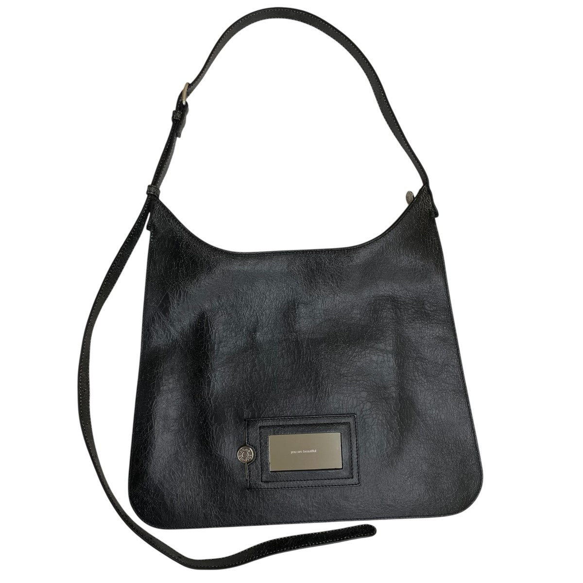 【新品未使用】AcneStudios ショルダーバッグ ブラック 袋付き 23840251_55633195_1000.jpg