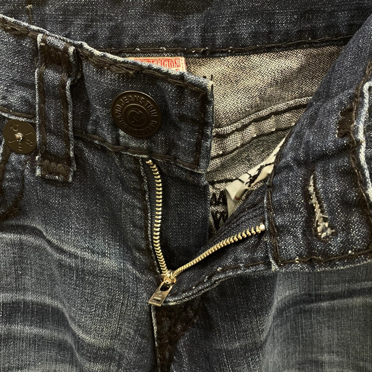 TRUE RELIGIONデニムパンツ インディゴ 31(W82) TRUE RELIGIONデニムパンツ インディゴ 31(W82) TRUE RELIGION