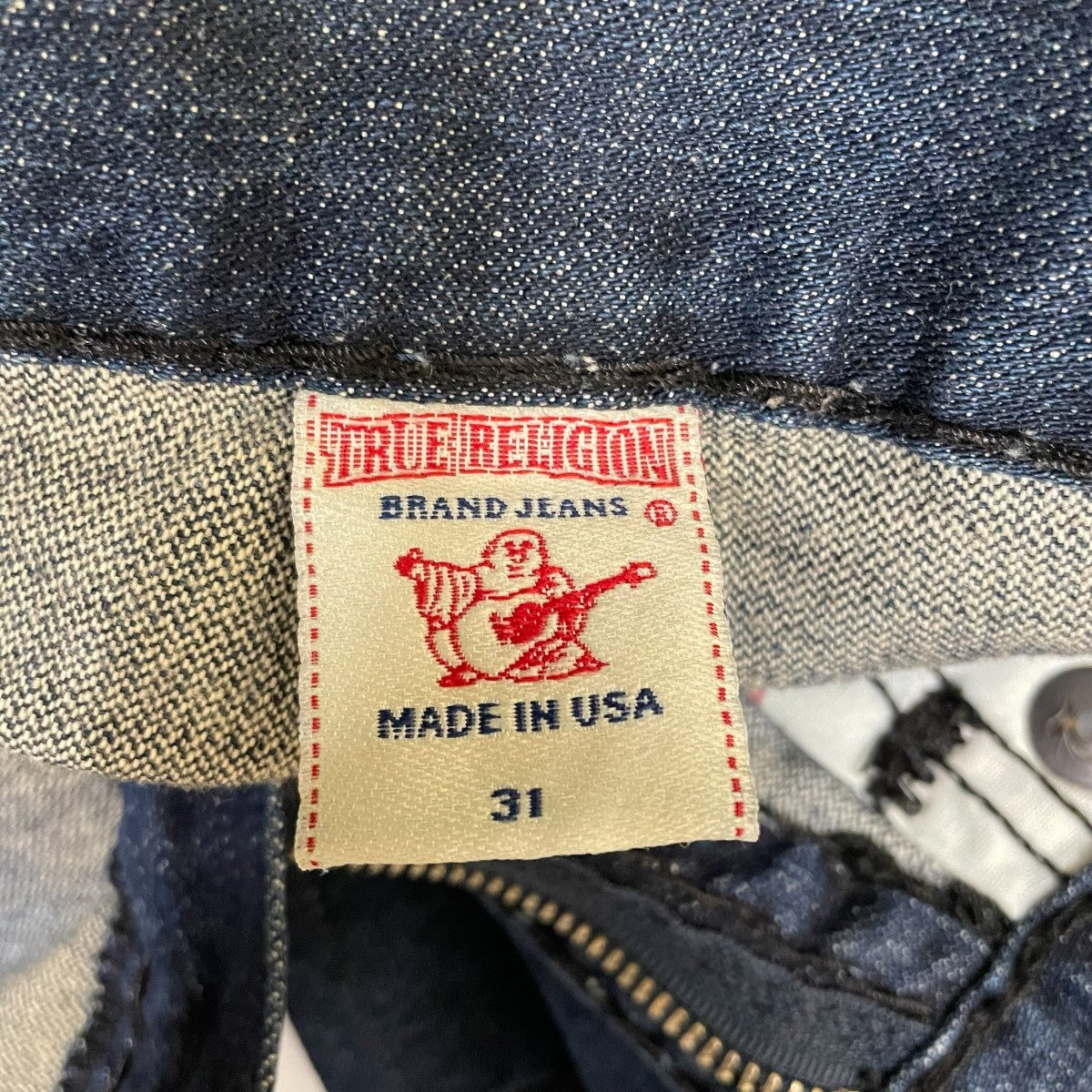 True Religion デニムパンツ 31 TRUE RELIGION(トゥルーレリジョン) デニムパンツ インディゴ