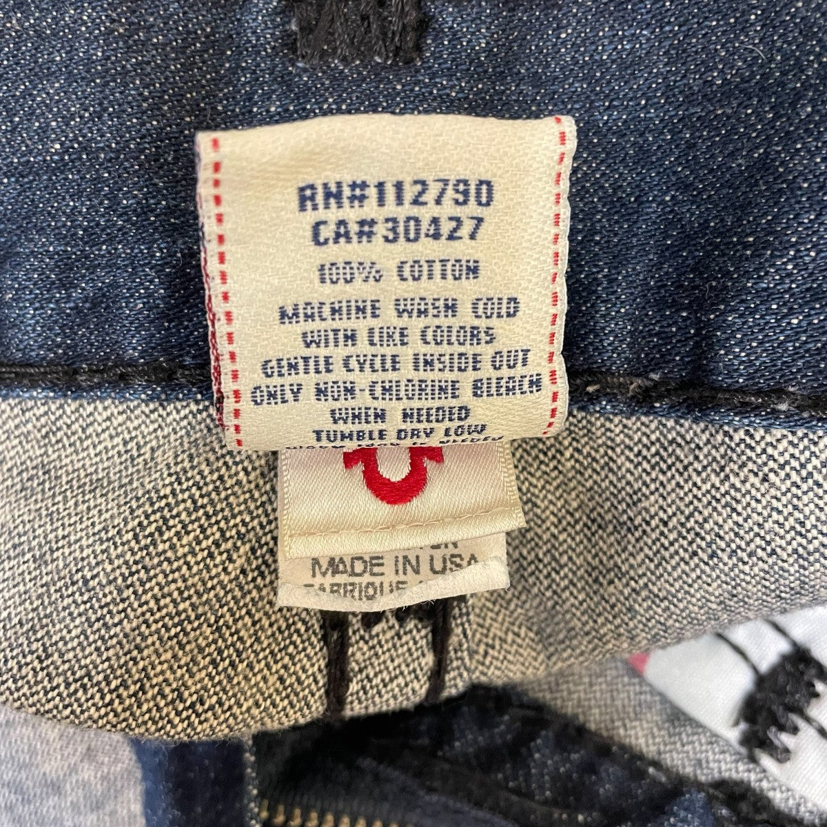 True Religion デニムパンツ 31 TRUE RELIGION(トゥルーレリジョン) デニムパンツ インディゴ