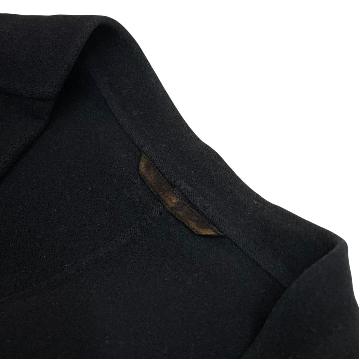 美品☆ジョルジオアルマーニ チェスターコート マキシ丈 シングル 黒 XL ARMANI EXCHANGE（アルマーニエクスチェンジ）の「【A|Xアルマーニ