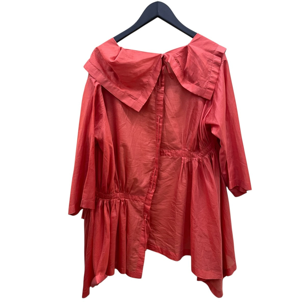 ISSEY MIYAKE ボタン無し半袖ブラウスIM81FJ042 古着・中古-2枚目のアイテム画像