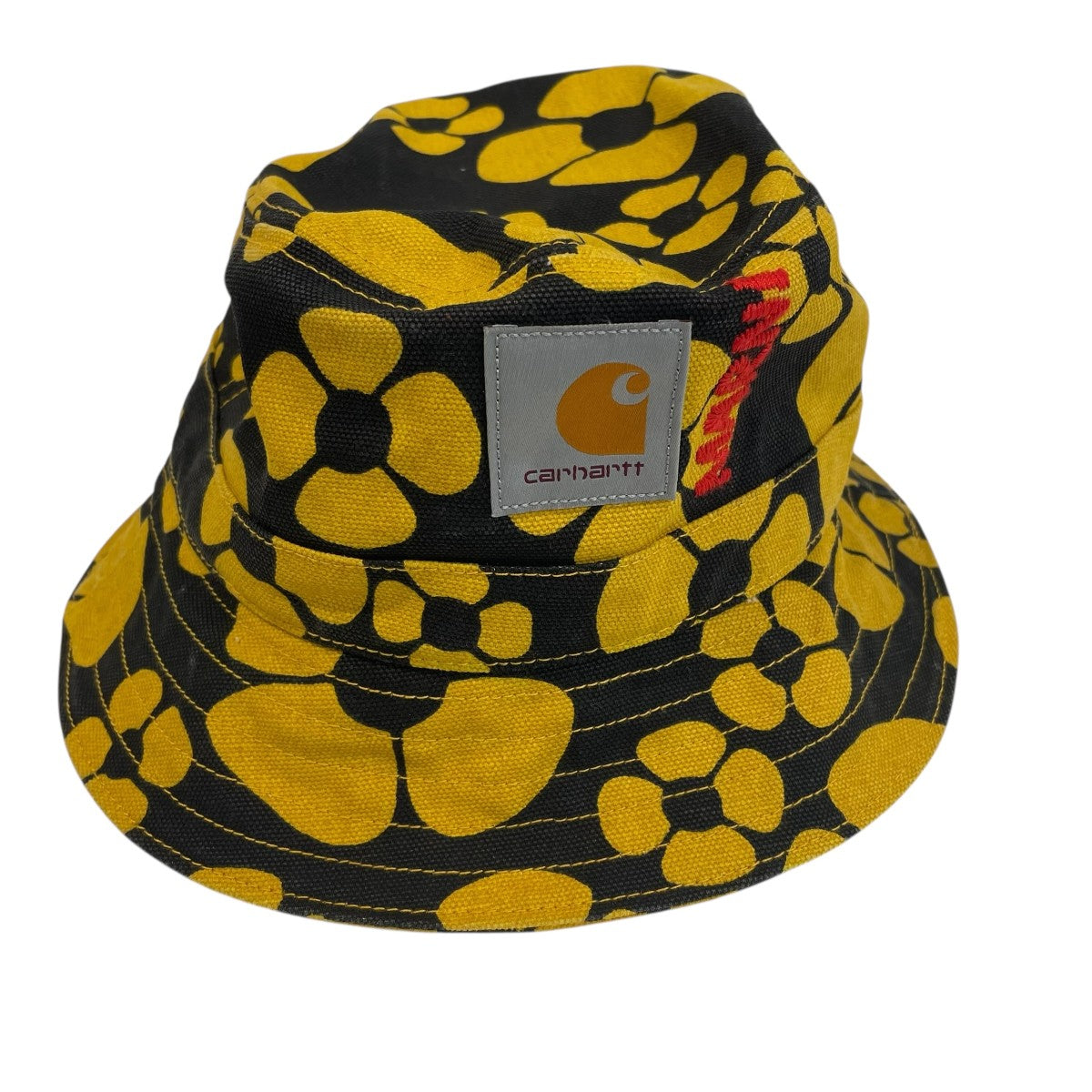 MARNI／マルニ × Carhartt／カーハート　バケットハット　イエロー MARNI×CarHartt バケットハットIO31294 IO31294 イエロー サイズ