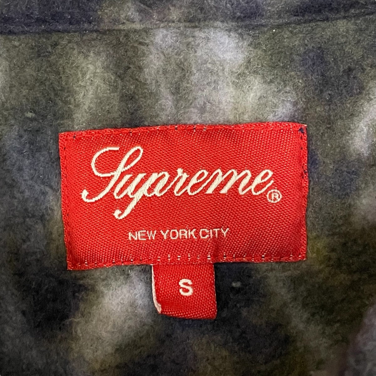 Supreme(シュプリーム) Paisley Fleece Shirtフリース長袖シャツ