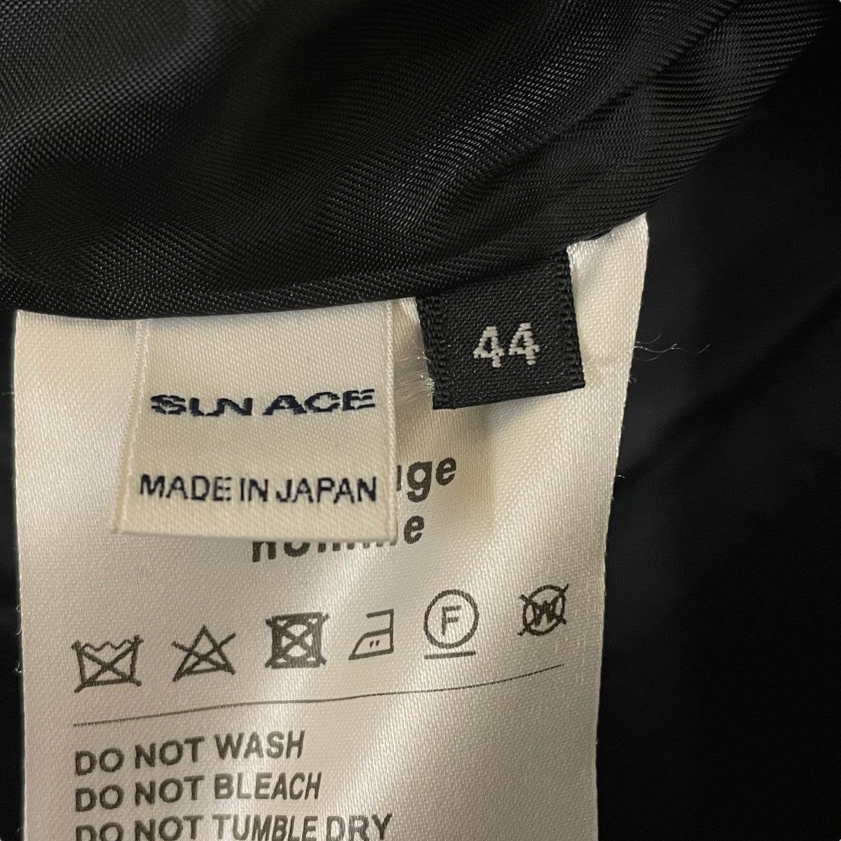 anrealage homme×nori enomoto nori enomotoスタジアムジャンパー