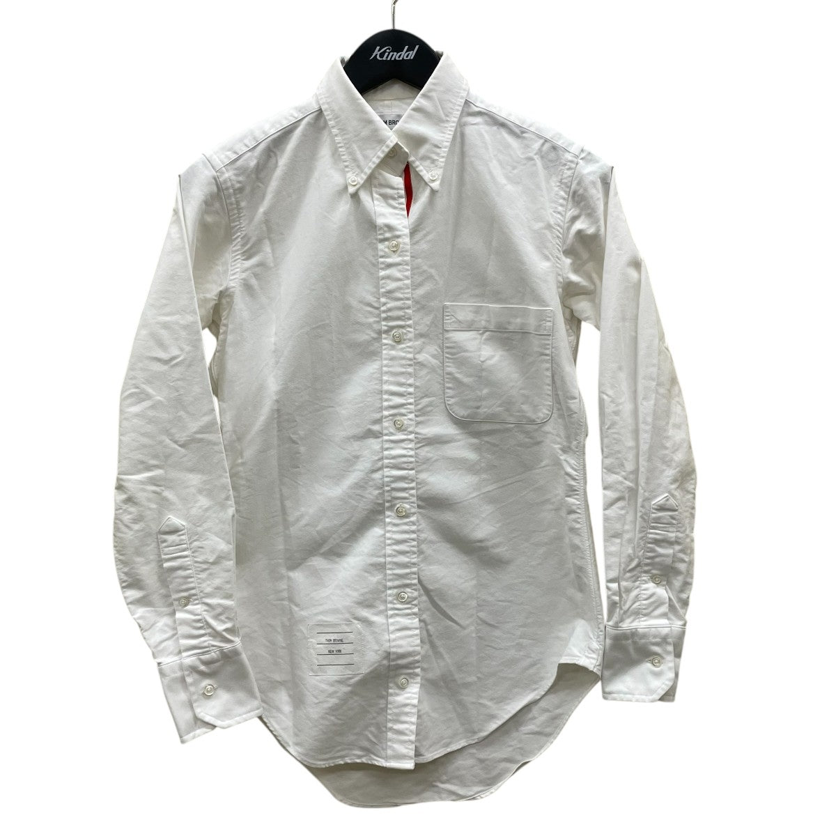 トム・ブラウン Thom Browne 長袖ブラウス FLL010AW5259 ホワイト サイズ：0 Thom Browne(トム・ブラウン) 長袖ブラウスFLL010AW5259