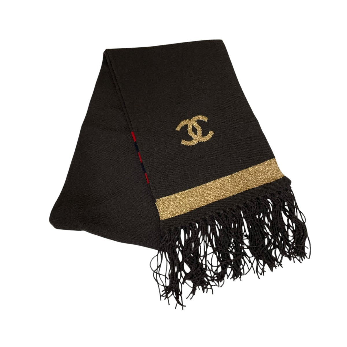 CHANEL(シャネル) Cashmere CC Logo Scarfマフラー ココマーク