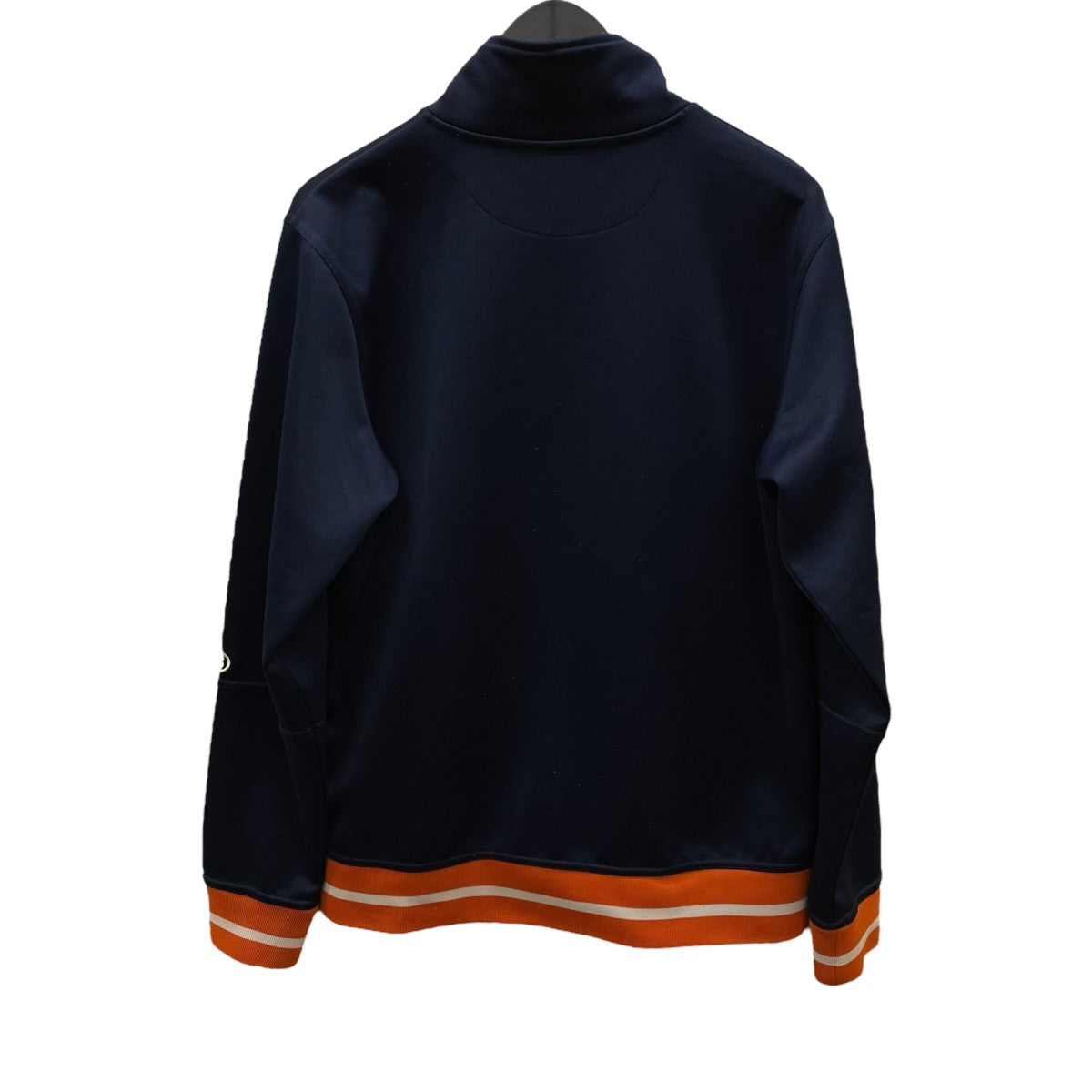 stussy ステューシー　トラックジャケット　ワッペン刺繍　ネイビー　Lサイズ レア】OLD STUSSY ステューシー トラックジャケット ロゴ刺繍 L