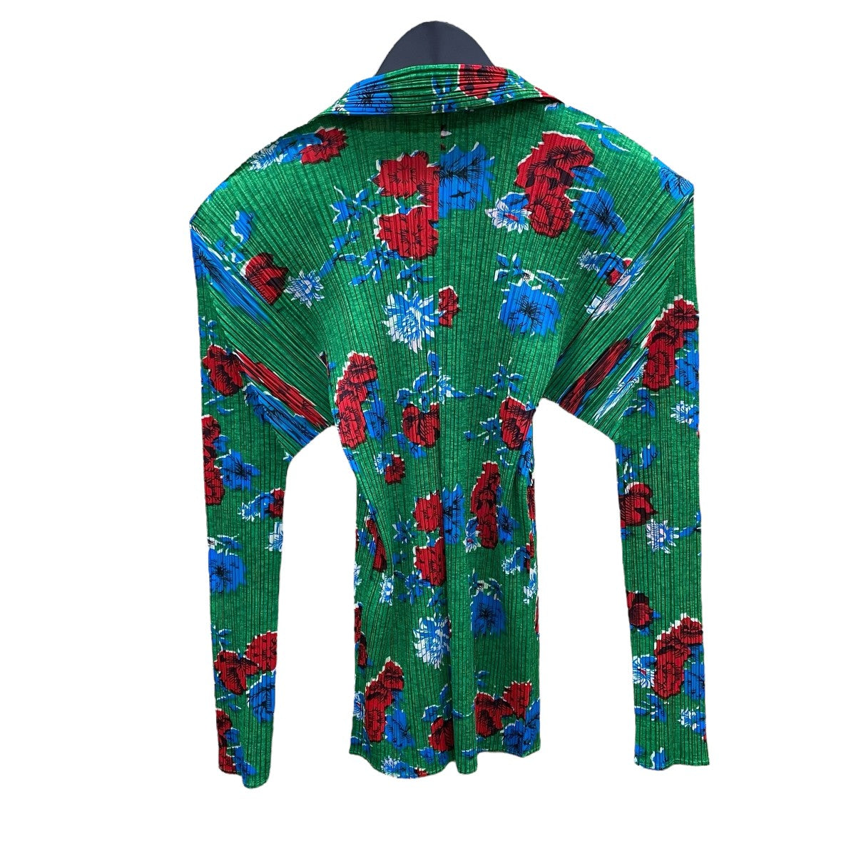 PLEATS PLEASE(プリーツプリーズ) Pleated L/S Shirt Blouse プリーツ 長袖 シャツ ブラウス PP93-JK055 3(L程度) カーキ PLEATS PLEASE(プリーツプリーズ) 長袖シャツブラウス サイズ3 L