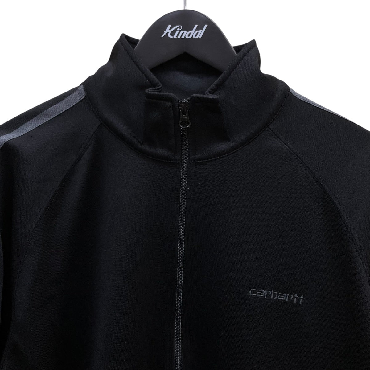 カーハート　トラックジャケット Carhartt カーハート 刺繍 ジャージ トラックジャケット 黒 S M
