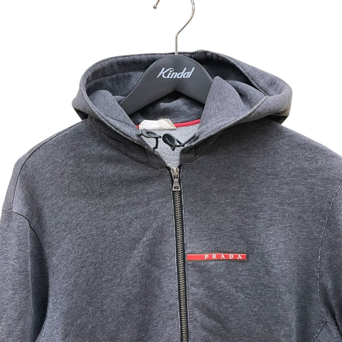 PRADA SPORTS(プラダスポーツ) ジップパーカー ブラック サイズ