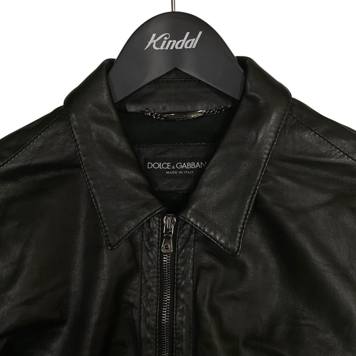 DOLCE & GABBANA レザージャケット 40 中古・古着通販】DOLCE & GABBANA (ドルチェ＆ガッバーナ