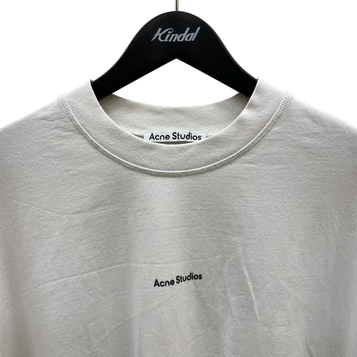 Acne Studios ロゴ Tシャツワンピース アクネ 半袖Tシャツ Acne Studios アクネ ストゥディオス ロゴ Tシャツ ワンピース
