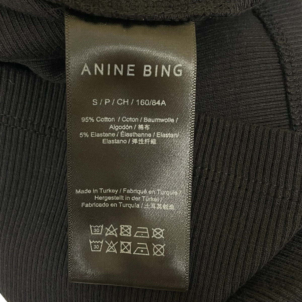 ALESSIA TEE半袖カットソーA-08-10315-BLK26