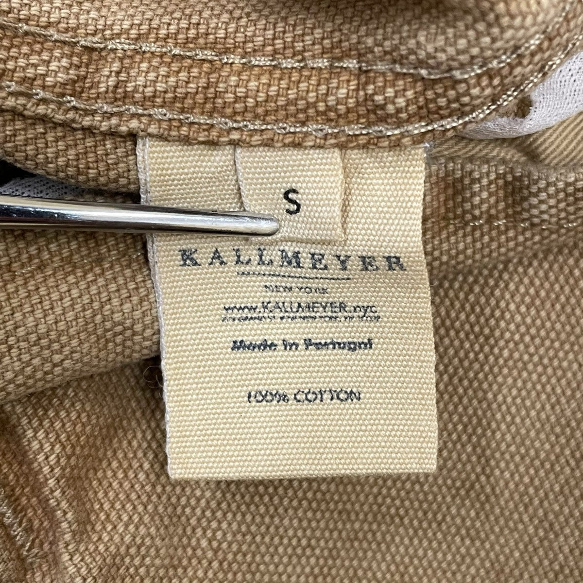 KALLMEYER(カルメイヤー) Axel Shrunken Jacket in Cotton Denimデニム