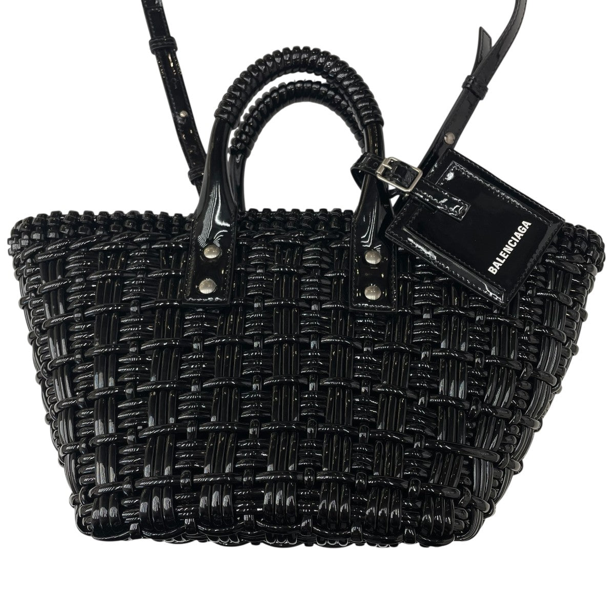 【NEW限定品】 BALENCIAGA(バレンシアガ) バレンシアガ ビストロXS 2WAYかご バッグ