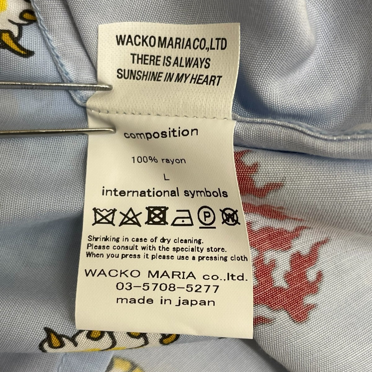 白XL【WACKOMARIA】24FW TIM LEH L/S／新品タグ／送料込 白XL【WACKOMARIA】24FW TIM LEH L/S／新品タグ／送料込
