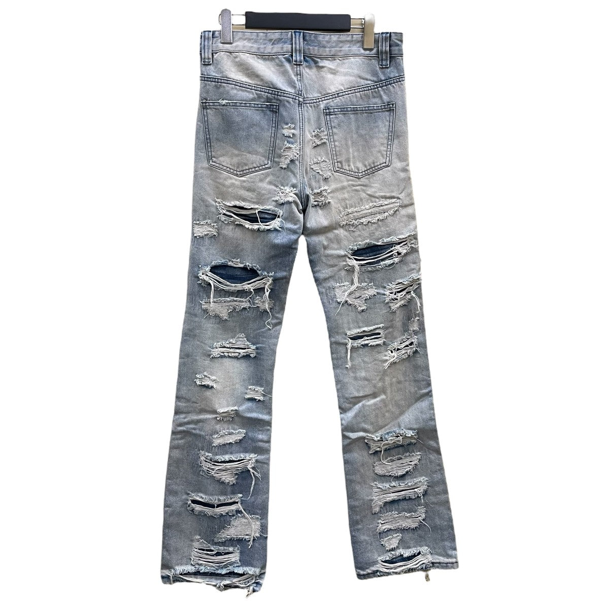 JADED LONDON】Charcoal Leopard Fade Colossus Jeans (JADED