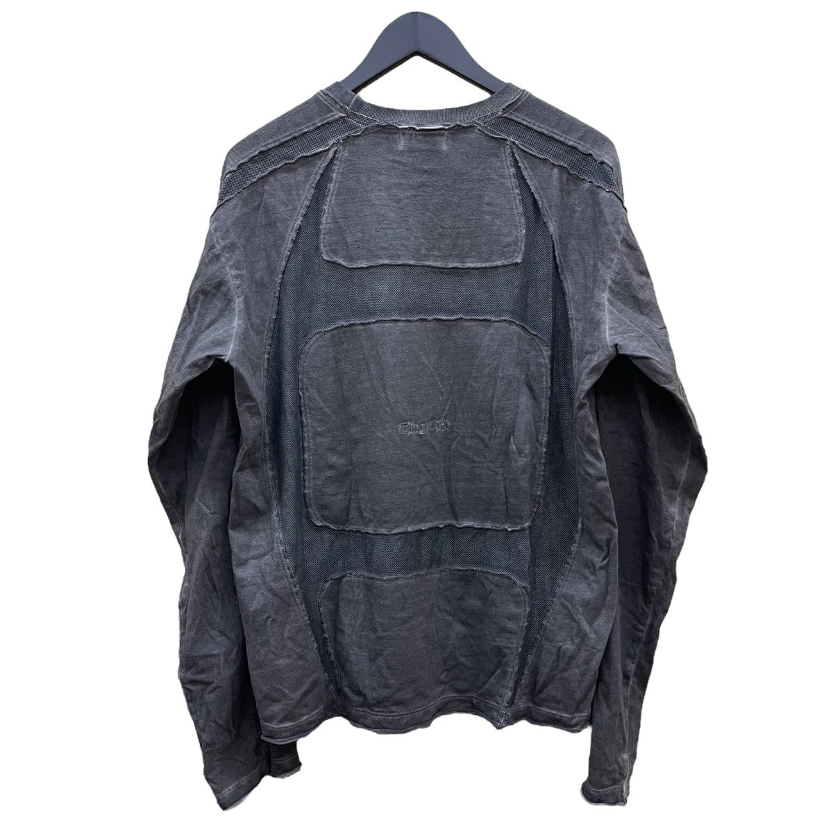 Thug Clubダークグレー 長袖カットソー THUG CLUB(サグクラブ) 長袖カットソーTC24TS1406 TC24TS1406