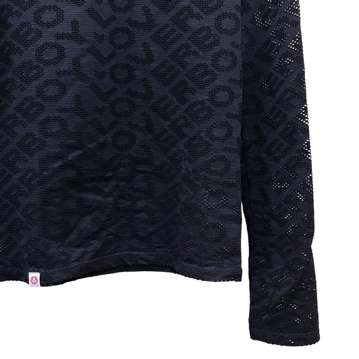 【値下げ】CHARLES JEFFEREY LOVERBOY モノグラムカットソー ブラック サイズ：S (渋谷神南店) CHARLES JEFFEREY LOVERBOY(チャールズジェフリーラバーボーイ