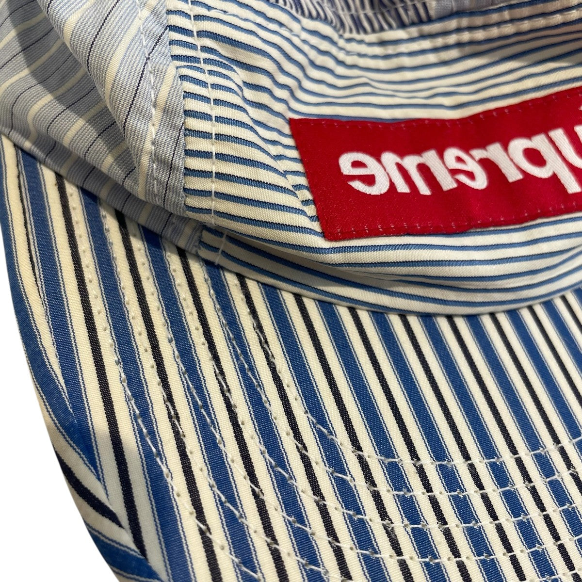 Supreme×COMME des GARCONS SHIRT Camp Capキャップ ブルー