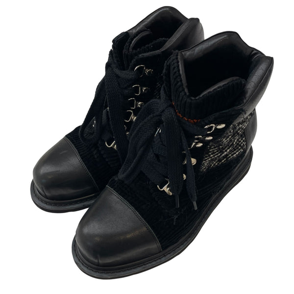 Maison MIHARA YASUHIRO×STUDIO SEVEN レースアップブーツC03FW201