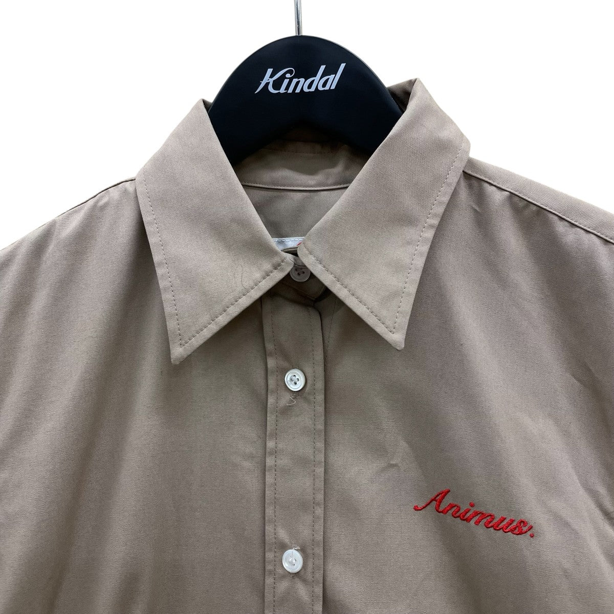 Animus． 24SSチュールボリュームスカートシャツワンピースドレスAn24ss 07 古着・中古-3枚目のアイテム画像
