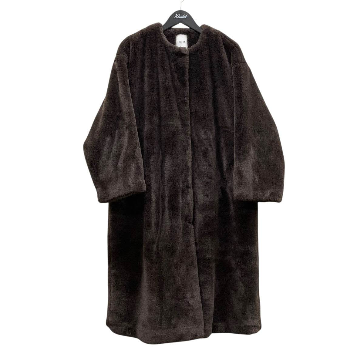 CLANE ノーカラーリコファーコート 松本恵奈のMUST BUY- CLANEのお気に入りアイテム紹介 “CURL LICO