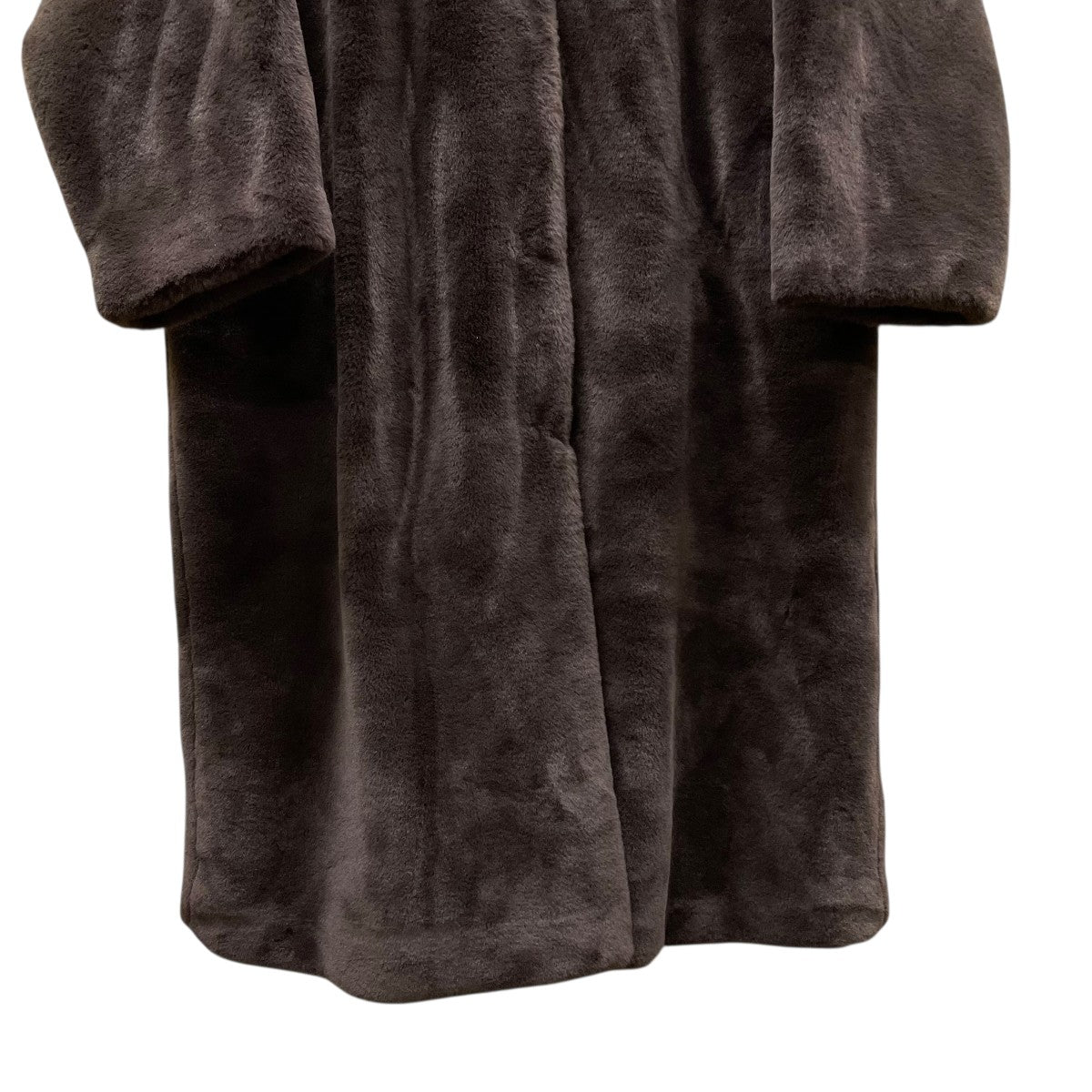 CLANE(クラネ) ノーカラーリコファーコートファーコート11103 0422