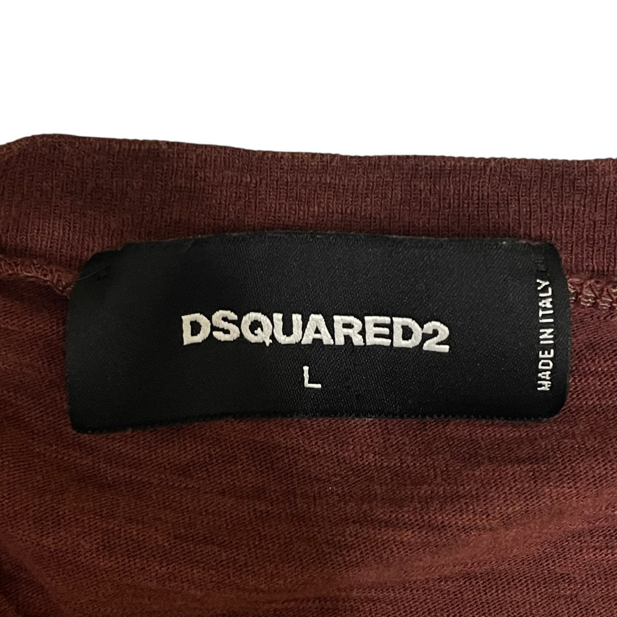 DSQUARED2(ディースクエアード) 半袖カットソーS74GD0288