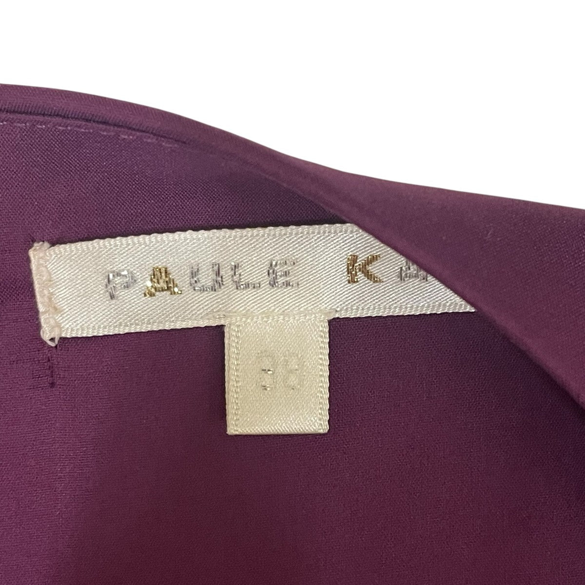 PAULE KA リボンドレスノースリーブワンピース711HBO 古着・中古-5枚目のアイテム画像